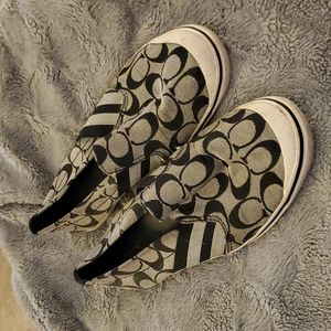 Coach karma slip ons size 10